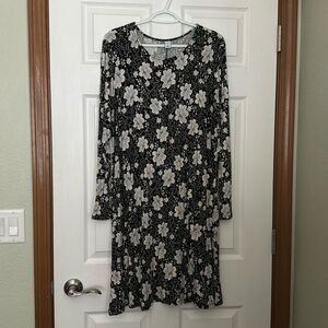 Women’s XL Old Navy Long Sleeve Shirt Dress